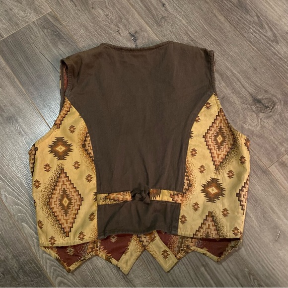 Vintage Southwest Canyon waist coast southwestern tapestry print - Picture 3 of 8